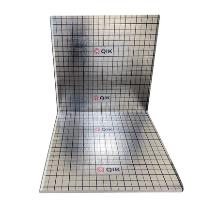 Płyta izolacyjna QIK z tkaniną PP metalizowana PLUS 30 mm EPS 100 - PACK 90m2