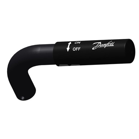 Handle-L DN40-50 with logo and plastic g
