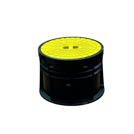 Skrzynka uliczna z tworzywa ZZU, mała, średnica=367xh=310mm