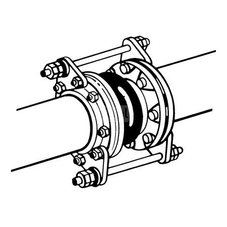 Ogranicznik do łącznika ZKB DN100PN10/16