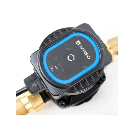 Grupa pompowa AFRISO BPS 961 AP GZ x GW 1'' x 3/4'', z zaworem mieszającym, z zaworem termostatycznym, z pompą obiegową AFRISO APH 160 15-7/130 mm