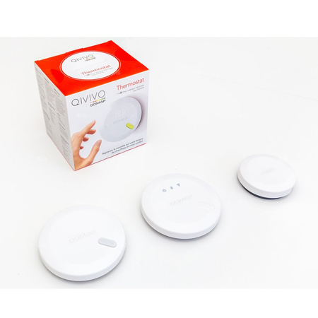 Termostat programowalny, bezprzewodowy - do systemów grzewczych wodnych