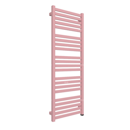 Grzejnik elektryczny TERMA MARLIN ONE 430 x 1185 mm, kolor różowy jasny RAL3015, moc 400 W, podłączenie E8, kabel prosty bez wtyczki 1,5m biały