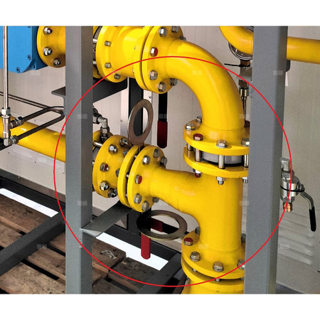 Zaślepka okularowa DN150 do stacji