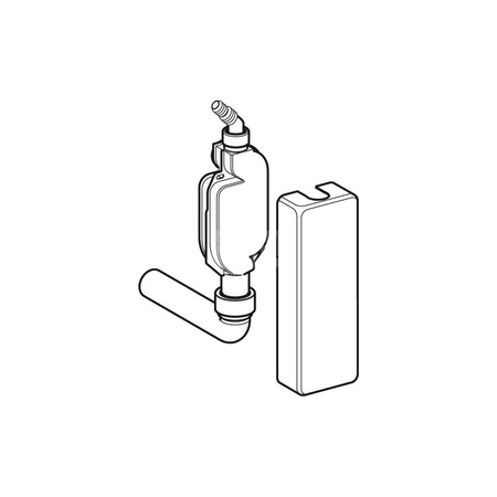 Obudowa syfonu pralkowego