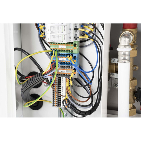 Moduł hydrauliczny do pomp ciepła AMB 760, z grzałką przepływową 6 kW, zaworem przełączającym USV, separatorem zanieczyszczeń ADS 160, przyłącza G1''