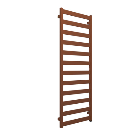 Grzejnik elektryczny TERMA VIVO One 500 x 1390 mm, kolor jasna miedź, moc 600 W, podłączenie E8, kabel prosty bez wtyczki 1,5m