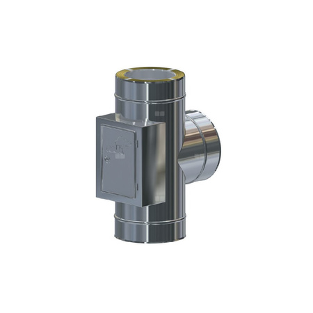 Trójnik 90' MK ŻARY PR AFTS+POT 200 x 200 x 200 do odprowadzania spalin