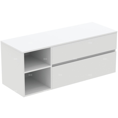 FINESSE SZAFKA UM. 2-SZUF. 140X50CM WHMT