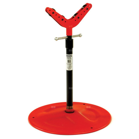 Podstawa pod rowkarkę rolkową 965 do rur o średnicy maks. 12" (300 mm) z regulacją wysokości 66 - 107 cm