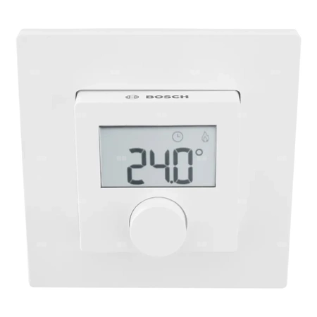 CR11 regulator pokojowy do montażu na ścianie, bez programowania czasowego do: 1 obiegu c.o. bez zaworu mieszającego, wyświetlacz, regulator zdalnego sterowania w połączeniu z regulatoremCW400, CW800 lub panelem sterowania serii 800.