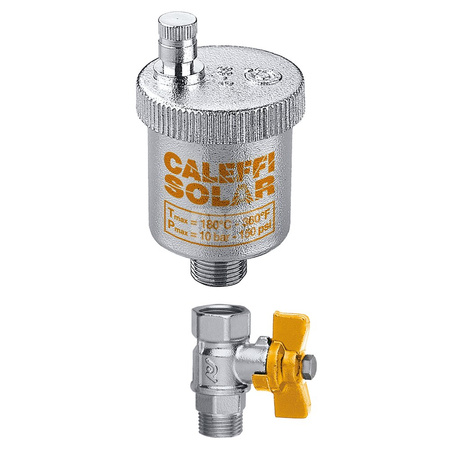 Automatyczny zawór odpowietrzający do instalacji solarnych 3/8" GZ
