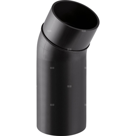 Kolano 30' GEBERIT HDPE, PE / polietylen, 125 mm (króciec)