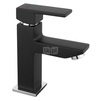 Bateria umywalkowa stojąca FERRO ZICCO BLACK, czarny