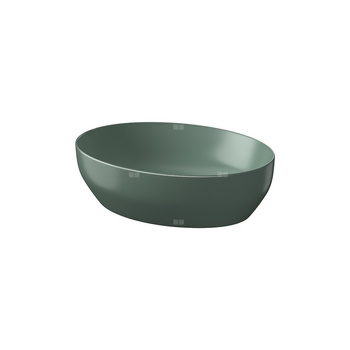 UMYWALKA NABLATOWA LARGA ELIPSA (50X38) ZIELONY MAT BOX