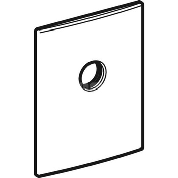 Płytka przykrywająca syfonu podtynkowego do umywalek