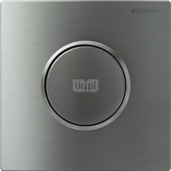 Pneumatyczny zawór spłukujący Geberit do pisuaru, ręczny, Typ 10, stal nierdz.