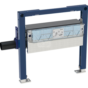 Stelaż podtynkowy do odpływów ściennych GEBERIT Duofix, 500x500x110mm, do wysokości wylewki, przy wpuście 65–90mm