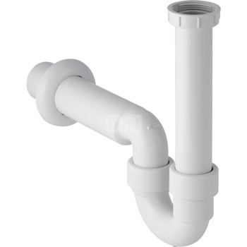 Syfon rurowy Geberit do zlewozmywaka, wylot poziomy: d=50mm, G=1 1/2″, Biały-alpin