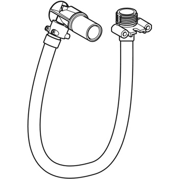 Wężyk kompletny do skrzynki funkcyjnej do baterii stojących Geberit Brenta/Piave