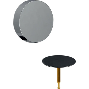 Zestaw wykończeniowy Geberit, d52, do zestawu odpływowo-przelewowego: Chrom błyszczący