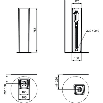 CONCA POSTUMENT DO UMYW. ZAOKR. SILK WHI