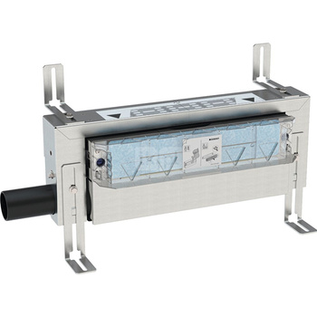 Stelaż podtynkowy z odpływem ściennym GEBERIT Kombifix, 160x530x80mm, do wysokości wylewki, przy wpuście 65-90mm