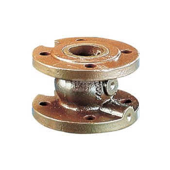 Zawór zwrotny kołnierzowy, zamkniecie grzybkowe wspomagane sprezyna, typ 402RR, DN 80, PN16