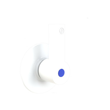 TEXAS pokrętło białe z rozetą 