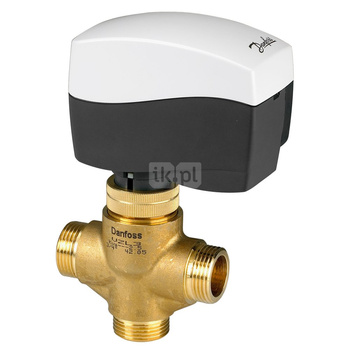 Zawór regulacyjny VZL 3 PN16 20/2,5 3-drogowy, grzybkowy, króćce gładkie