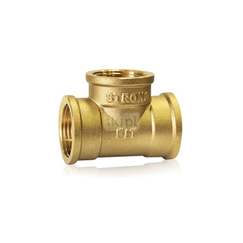 Trójnik FITTING STRONG mosiądz 1'' GW