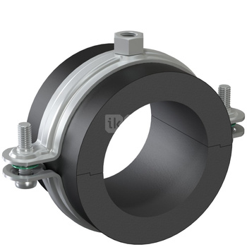 Obejma mocująca chłodu NICZUK PX13 114-115 mm gr. izol. 13mm (ocynk galwaniczny)