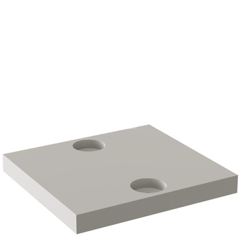 Płytka ślizgowa PEHD 190x140x15mm DN200-DN250 PEHD190