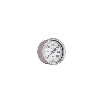 Manometr z rurką Bourdona AFRISO RF chemiczny 0/16 bar G1/2B ekscentryczne fi 160 mm, kl. 1,0%