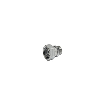 Półśrubunek GIACOMINI P15TG, chrom, 1/2" x 1/2" (GZ x GW)
