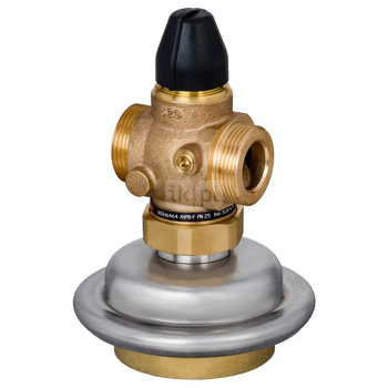 Regulator różnicy ciśnień z ograniczeniem przepływu AVPB-F PN25 15/4 05 gw. pow.