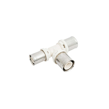 Trójnik QIK Zaprasowywany redukcja PPSU 20 mm x 16 mm x 16 mm (złącze zaprasowywane)