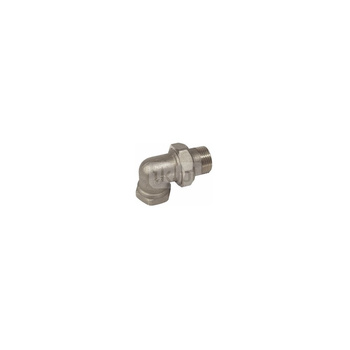 Kolano 90' GIACOMINI R19, chrom, 1 1/2" x 1 1/2" (GZ x GW)