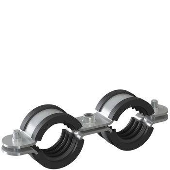 Obejma mocująca podwójna NICZUK UDG 20-23 mm 1/2KPL (ocynk galwaniczny)