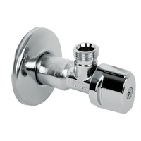 Zawór wodny ARCO VITAQ A80 Metallic kątowy antykamienny GZ 1/2'' x GZ 1/2''