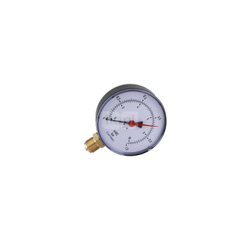 Manometr z rurką Bourdona AFRISO HY 0/1 bar G1/2B radialne fi 100 mm, kl. 1.6%