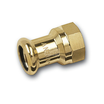 Mufa SANHA PURAPRESS, brąz, 28 mm x 1'' (zw x GW)