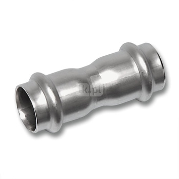 Mufa SANHA NiroTherm, stal nierdzewna, 139,7 mm (zw x zw)