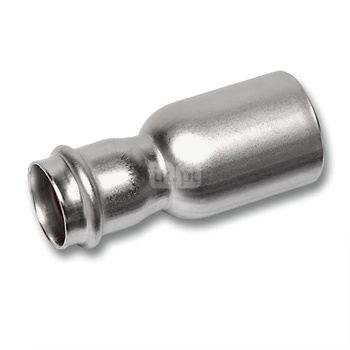 Nypel SANHA NiroTherm redukcja, stal nierdzewna, 168,3 mm x 108 mm (zw x zw)