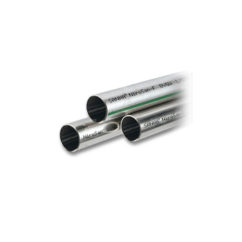 NiroSan®SF Rura w sztangach po 6 m, wolna od silikonu 76,1x2,0