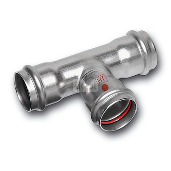 Trójnik SANHA NiroTherm Industry stal nierdzewna 54 mm x 22 mm x 54 mm (zw x zw x zw)