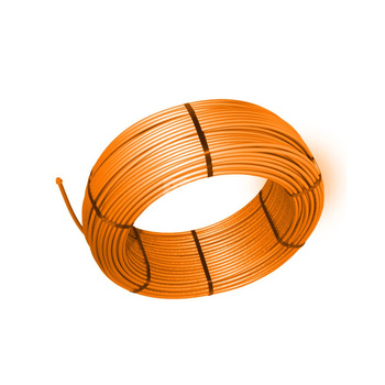 Rura wielowarstwowa QIK PE-RT I/EVOH/PE-RT I 16x2mm kolor rury pomarańczowy (kolor izolacji pomarańczowy) - kręgi 600m