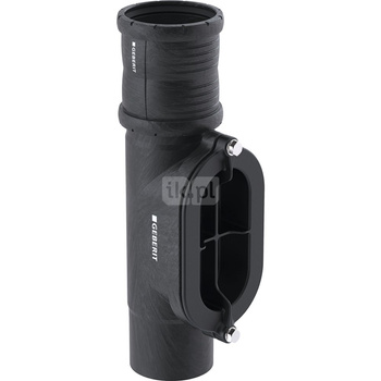 Czyszczak Geberit Silent-Pro 90 st. z owalnym otworem rewizyjnym d110