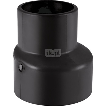 Zwężka niesymetryczna GEBERIT Silent-db20 redukcja, PE / polietylen, 90 mm, DN 90 x 75 mm x DN 70 (króciec)