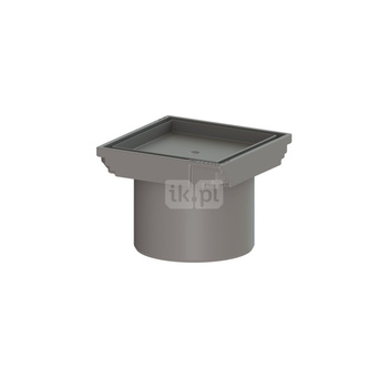 Kratka KESSEL kwadratowa abs 110x110mm do wpustu